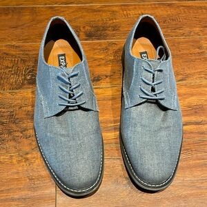 Men’s Express Grey Dress Shoes